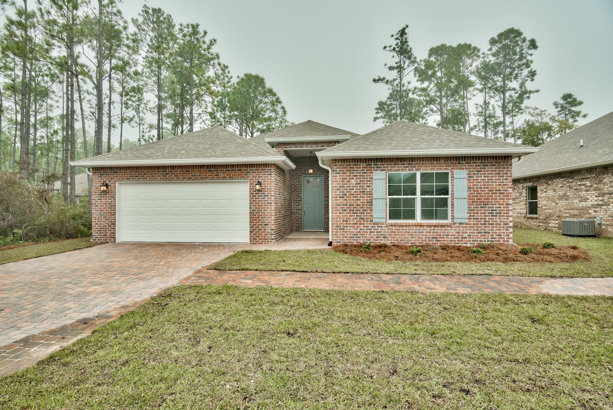 Welcome to Harstvedt Plantation! This NEW CONTSTRUCTION, 3 Bedroom 2 Bathroom home features an open floor plan highlighted by raised ceilings and hardwood flooring. The Kitchen boasts granite countertops along with stainless steel appliances. Notable upgrades to include oversized closets, soft close drawers, Jeld-Wen windows and a finely appointed Master Bathroom with large garden tub and separate walk-in shower. This quiet community is located just minutes away from the beaches of 30A, and is a short walk to the neighborhoods waterfront park!