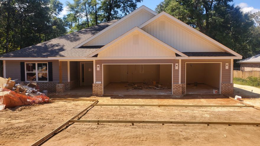 The St Andrews Isle III plan is unique and FEATURES TWO MASTER SUITES & both include the Builders Signature Zero Entry All Tiled Walk in Shower along with Tile Flooring * Split Bedroom Plan with 3 CAR GARAGE and 4 BR/3.5 Baths, Family Rm, Kitchen & Dining Area * Kitchen Features: Tile Flooring, Granite Counter tops, Granite Island & Stainless Steel Appliances * Tile Flooring included in all Wet Areas, Foyer & Cafe * * Covered Rear Lanai * LARGE LOT with Irrigation System * 2x6 EXTERIOR WALLS * Builder Warranty & Structural ''Maverick'' Home Warranty Included *Anticipated Completion December 2022 * Seller pays closing costs with Preferred Lender * Agents please view Agent Notes