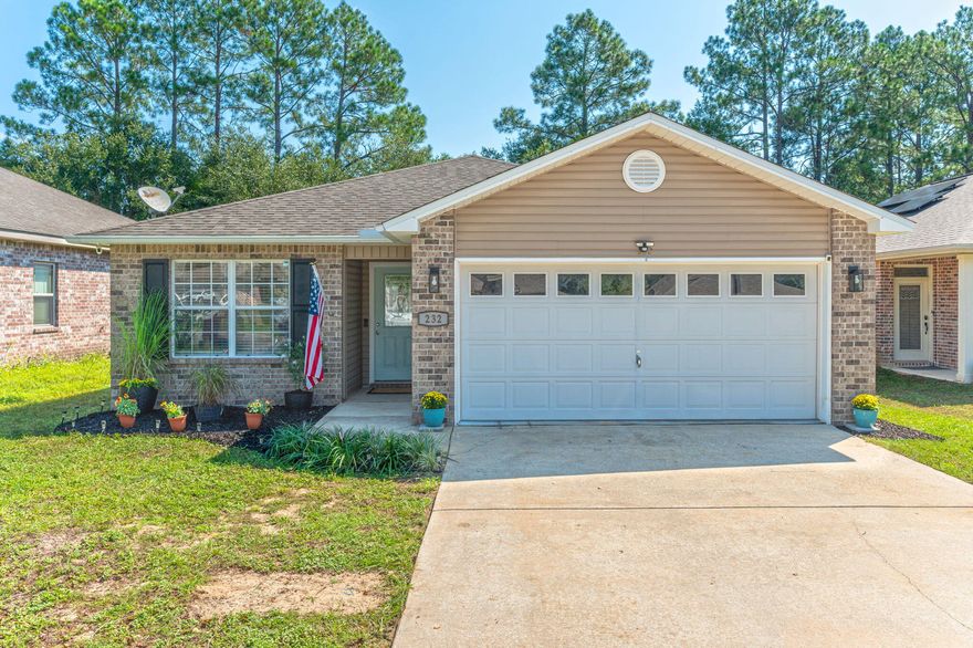 New Roof with purchase! Come view this adorable 3 bedroom, 2 bathroom move-in ready home! This home has been lovingly cared for and is ready for new owners. With a completely open floor plan, and freshly painted, all major details have been taken care of for you. Featuring laminate and tile flooring throughout, the interior of this home is perfectly low maintenance. A split bedroom floorplan means privacy, and the cute kitchen features a breakfast bar and granite countertops. Outside, a wood deck offers a great gathering area for BBQs overlooking the backyard. With a brand new water heater, HVAC from 2017, and a new roof offered at closing, this home will offer peace of mind for quite a while!