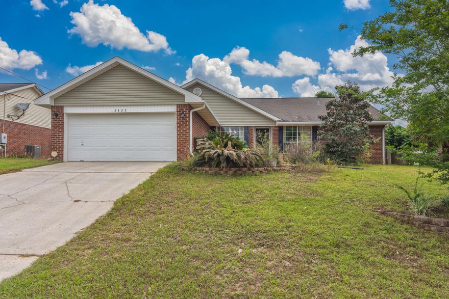 Spacious 4 bedroom 2 bath home located in south Crestview providing easy commute to the local bases, beaches, and shopping centers. Home has just recently had an entire home inspection completed and all repairs have been made including all new windows to be installed on May 11th. Open kitchen provides ample counter and cabinet space for all your cooking needs and is open into the large living room making it great for entertaining and keeping an eye on the little ones. Master bath has two walk in closets, jacuzzi tub, dual vanity marble vanities and tile floors. Overside based boards and no popcorn ceilings, crown molding, stainless steel appliances and much much more! Roof was replaced in 2009. Schedule your showing today!