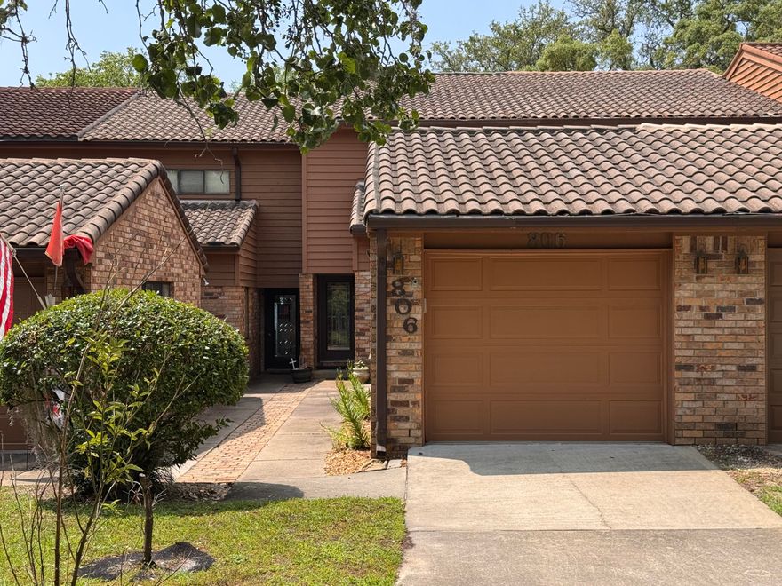 Waterfront Townhome with Million-Dollar Views - 3 Bed, 3 BathWelcome to your dream rental on the water! This immaculate 3-bedroom, 3-bath home offers breathtaking, panoramic views of Boggy Bayou all the way to the pass. Located in the desirable Water Oaks community, this townhome sits on deep water with a well-maintained dock, perfect for accommodating sailboats or yachts.Step inside to find a beautifully updated kitchen featuring 42'' cabinetry, new appliances, and sleek countertops, all while enjoying stunning water views as you cook or entertain. The open living space showcases hardwood floors, modern lighting, and a cozy gas-log fireplace, creating a warm and inviting atmosphere. The freshly painted living, dining, and entry areas add to the bright and well-cared-for feel of the home.

A tiled, glass-enclosed porch, separate from the main square footage, provides the perfect space to relax and enjoy the waterfront in comfort. Plantation shutters add charm to the downstairs bedroom, which can function as a guest suite, office, or media room. The home also offers excellent storage above the garage and on the second floor.

Water Oaks is a well-maintained community of 54 townhomes situated along 3.5 acres of bayou-front property, offering access to nearby amenities and military bases. Whether you're unwinding on the deck, sailing from your dock, or simply enjoying the coastal breezes and sunsets, this home delivers an exceptional waterfront lifestyle.

Pets may be considered on a case-by-case basis with prior owner approval and a non-refundable pet fee. Please note this is a smoke-free property, and vaping is not permitted.

Don't miss your opportunity to experience this one-of-a-kind rental, schedule your tour today!