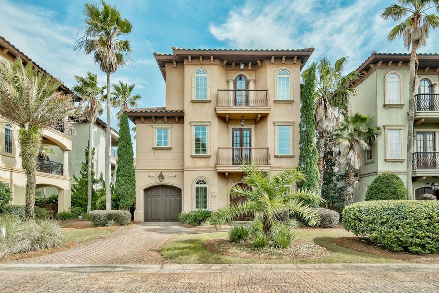This well-maintained Tuscan Villa in the gated community of Saint Tropez is surrounded by lush palm trees and cobblestone roads. Embrace the pristine architecture, high end appliances, and covered patios on every floor. At this tropical oasis you can sit back and relax by the lagoon style pool and hot tub or enjoy a short stroll to your own deeded beach access. This property has strong rental history and is perfect for investment property, second home, or primary residence!***Buyer is responsible for personally verifying details about this property. Any information contained in this listing is believed to be accurate but is not guaranteed.***