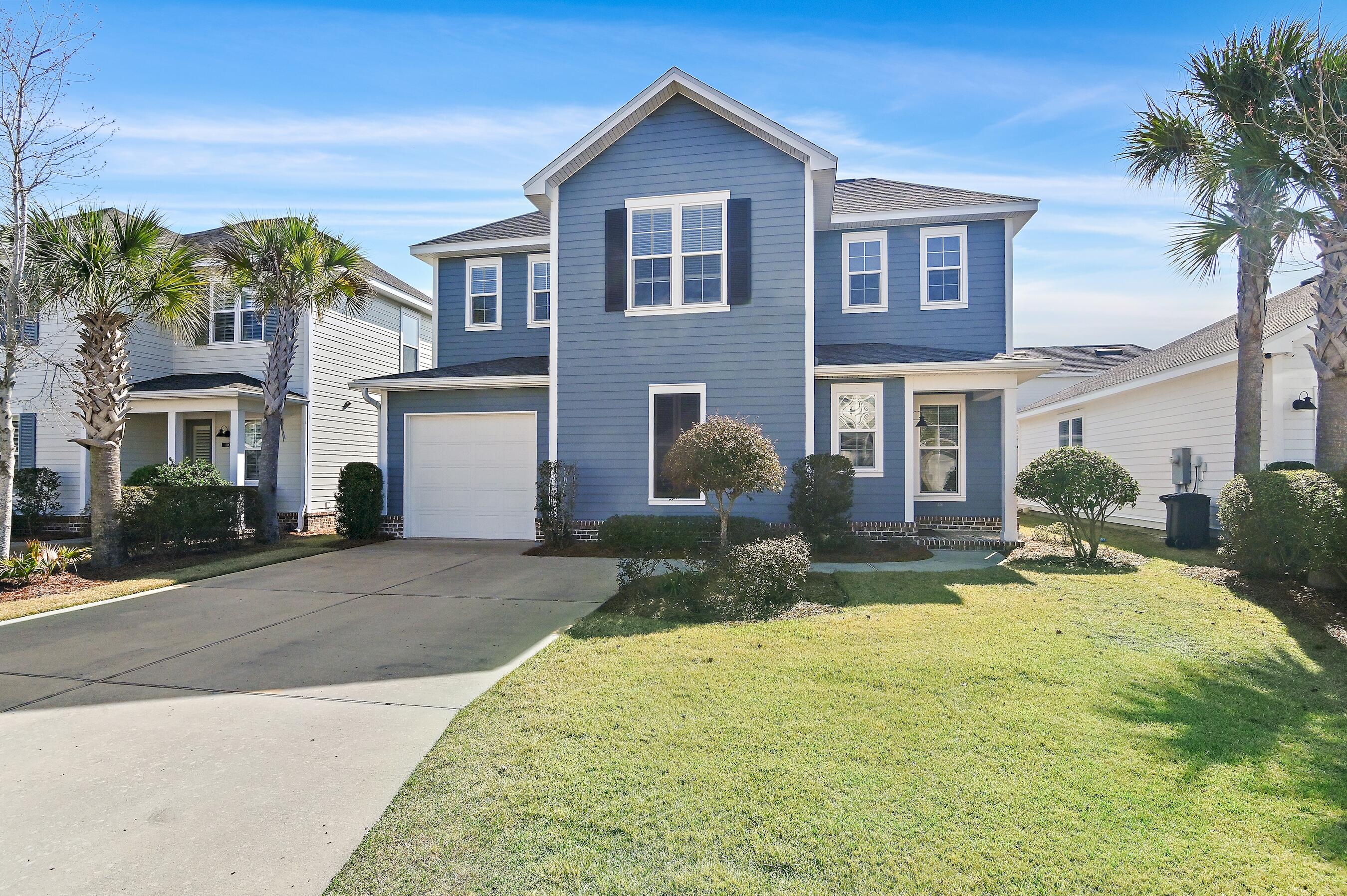 This lovely 3 bedroom home in sought after Church Street Village comes professionally decorated and furnished by K&J Designs! The open concept 3 bedroom, 2 1/2 bath home features first floor primary suite, a versatile 2nd level living space, a garage, and a screened-in porch. The home's 8ft doors and 9 ft ceilings create a spacious feel with plenty of natural light. You will love the upgrades of Core-Tec wood flooring throughout (NO carpet), soft close cabinets, crown molding, all stainless appliances and granite counter tops in both the kitchen and baths. There are 2'' wood blinds, updated pendant lights and chandeliers, and fresh paint throughout. This community offers a pool, playground, fitness room, dog park, and walking paths. And ALL lawn maintenance is included in your HOA fees.