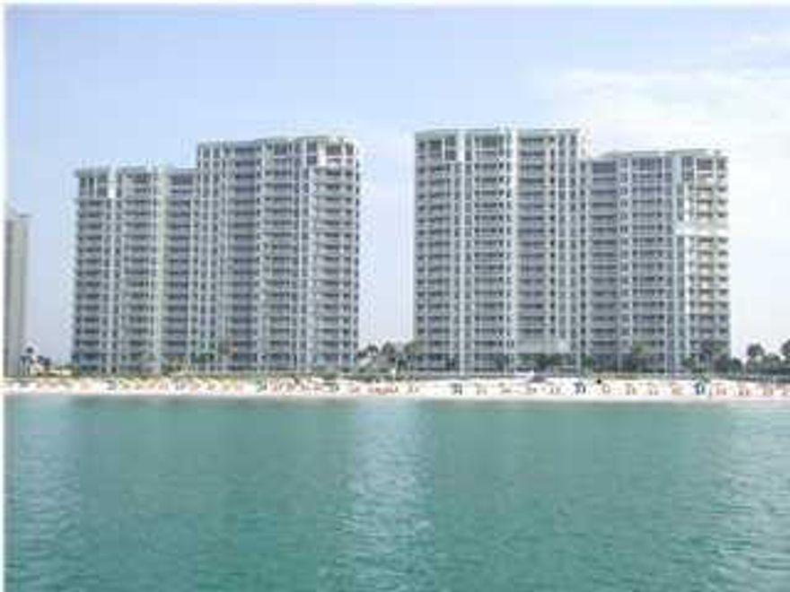 GULF FRONT - 15th LEVEL, Lovely 3BR/3BA luxury condo in the heart of Destin. This unit offers the following: excellent views from every room from the floor to ceiling windows and doors, two expansive balconies one facing North and one facing South, tile floors in the main living areas and hallways,carpet in the bedrooms, crown molding throughout, vaulted and treyed ceilings, quartz countertops in Kitchen, new stainless appliances, breakfast bar, custom cabinetry, recessed lighting, lots of storage closets, full window treatments, and ceiling fans throughout. The gulf front master suite is very spacious and features balcony access, exceptional views, a huge walk in closet and private bath.