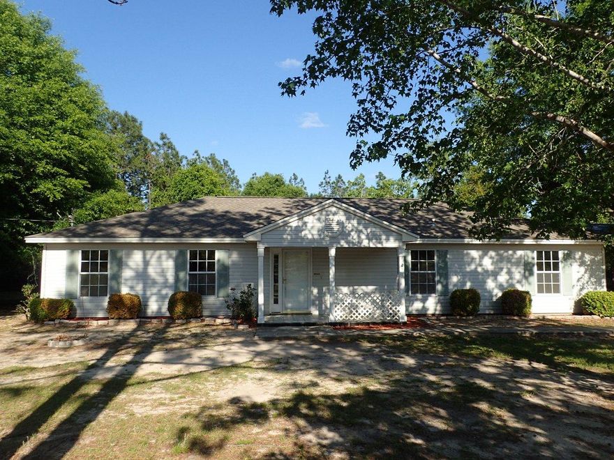 Located just a short drive North of Airport Rd, this Fannie Mae Homepath REO property will impress! Home has been updated by the seller and will qualify for all types of financing. Home has a new 3 dimensional roof, flooring, paint, fixtures, appliances and more! A split bedroom design, this 4 bedroom 2 bath home is 1740sf and has a large 2 large tiled sunrooms. The living room is large and very accommodating and comes with a large bricked fireplace. Impressively, this homes lot is over 2 acres, is cleared and is completely fenced, thus maximizing the land. A definite must see! Call today before this one is gone.