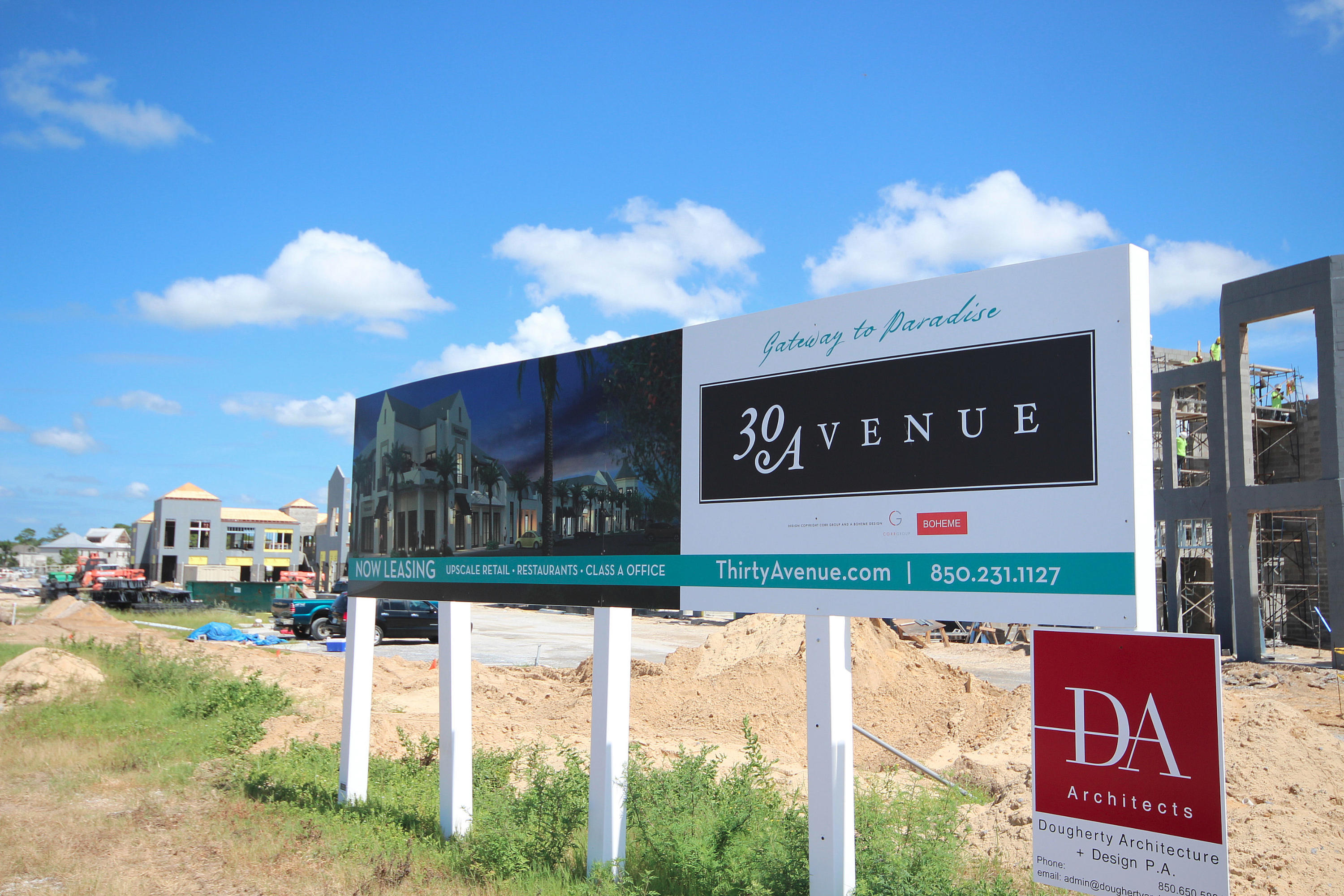 Heron at Inlet Beach - Land