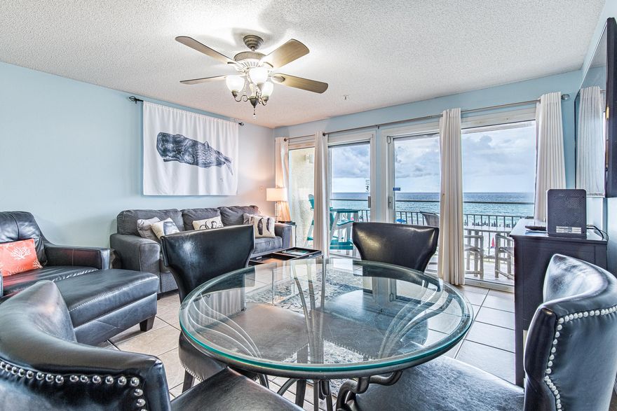 Bring an offer! A beautifully furnished 1 bedroom 1.5 bath condo with bunks in the hallway located in the popular Crystal Sands condominium. Boasting amazing Gulf views, this modern and comfortable unit was just recently upgraded in 2017. Features include tiled flooring throughout, granite counter tops in the kitchen & baths, stainless steel appliances, upgraded fixtures, breakfast bar and washer/dryer. Crystal Sands consists of two 3-story Gulf front condominiums in the Crystal Beach area of Destin, FL. Amenities include two pools with one heated seasonally, beachside grilling area, gated beach access & private boardwalk with an outdoor shower. Great location, just a short distant to restaurants, Destin Commons, shopping, and many different activities for you and your guest to enjoy.