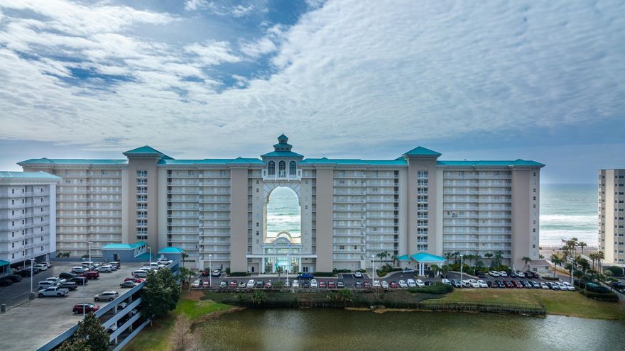 Marvelous 2 Bedroom Condo with Panoramic Views of the Gulf from the Living Room, Kitchen and Master Suite! Gorgeous Updated Furnishings & Decor Convey! It is Rental Ready!Phenomenal balcony! Perfect for watching the waves roll in or a gorgeous sunset. Just steps to the gorgeous white sand beach! Majestic Sun has amazing amenities including a heated indoor/outdoor pool,  2 hot tubs, beach rinse stations, recently renovated fitness center, and private owner's club!   Highly sought after Seascape Resort is a vacation destination in itself, which includes approx 2000 ft of gorgeous white sand beaches as well as an 18-hole golf course, swimming and tennis, restaurants, shopping & more! Everything needed to make it a rental machine!