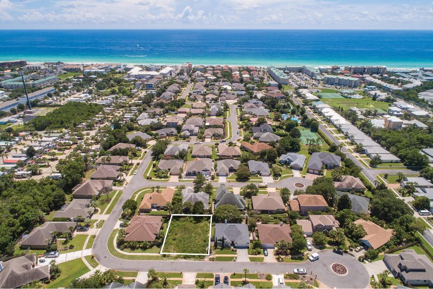 Extraordinary opportunity to build on one of the few remaining lots in Avalon Beach Estates located in Miramar Beach. This neighborhood consists of 129 homesites, established in 1994. Enjoy this beach front community with 528 feet of private, gated beach frontage. Amenities within Avalon Beach Estates include two tennis courts, a heated swimming pool, shuffle board, common area and no thru traffic. Lot size is approximately 70x93 and a survey is available upon request.