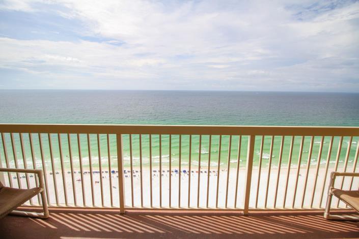Who wouldn't want to return to this beautifully updated beachy unit year after year! From the newly textured ceilings to the wood grain plank tile throughout,this unit has been completely renovated. New stainless appliances, fresh paint, built-in bunk beds, granite in kitchen and baths and new cabinet doors. There is nothing left to do in this unit except for your own personal touches.