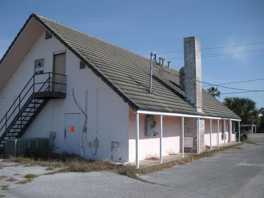 Your opportunity to buy a 110 ft of frontage on Eglin Pkwy with a 2,000+ sq ft structure to come with it! In addition to the 2k sq ft base area of heated & cooled space (Zoned CG), there is a 596 sq ft covered area at the front entry, 490 sq ft of covered canopy on the North side, and nearly 500 sq ft in area of upstairs storage; 2 rooms, above and to the back of the property! Finally, the brick oven wall on the South wall of the property, could make a drive-through for your business! This location gives you maximum visibility, and a plethora of possibilities; easy renovation to a restaurant, professional office, or retail store! The lot, alone is worth the price, but you get a solid structure, too! Survey available. Bring your ideas & dreams and make them a reality, here! Cheers!