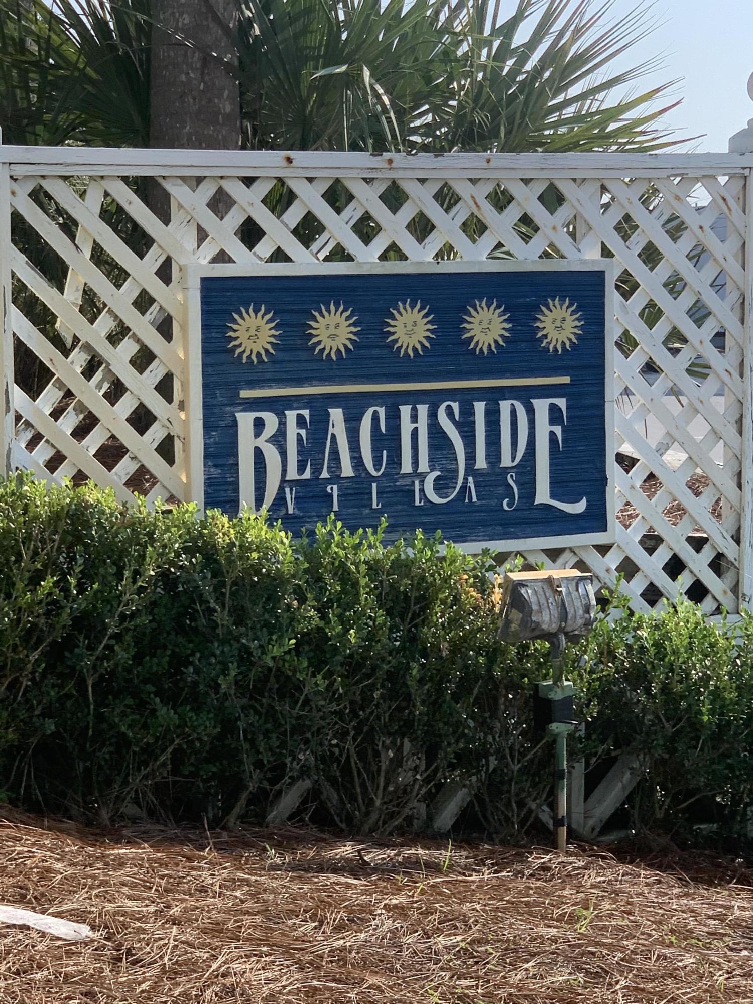What a great opportunity to own a top floor 3BR/2BA condo south of 30-A at an excellent price! Beachside Villas unit 1031 is a top floor corner unit that faces directly south - see the emerald green water! The beach, community pools, tennis courts and shuffleboard areas are all within walking distance. The condo has been well maintained and is sold fully furnished-move in ready. This income producing property works well for an investment or own at the beach to keep to yourself. It is hard to find a better opportunity this close to the beach along 30-A. Enjoy multiple restaurants plus shopping, golf courses, entertainment venues and biking trails, all in the vicinity. Inventory is low, so better hurry!