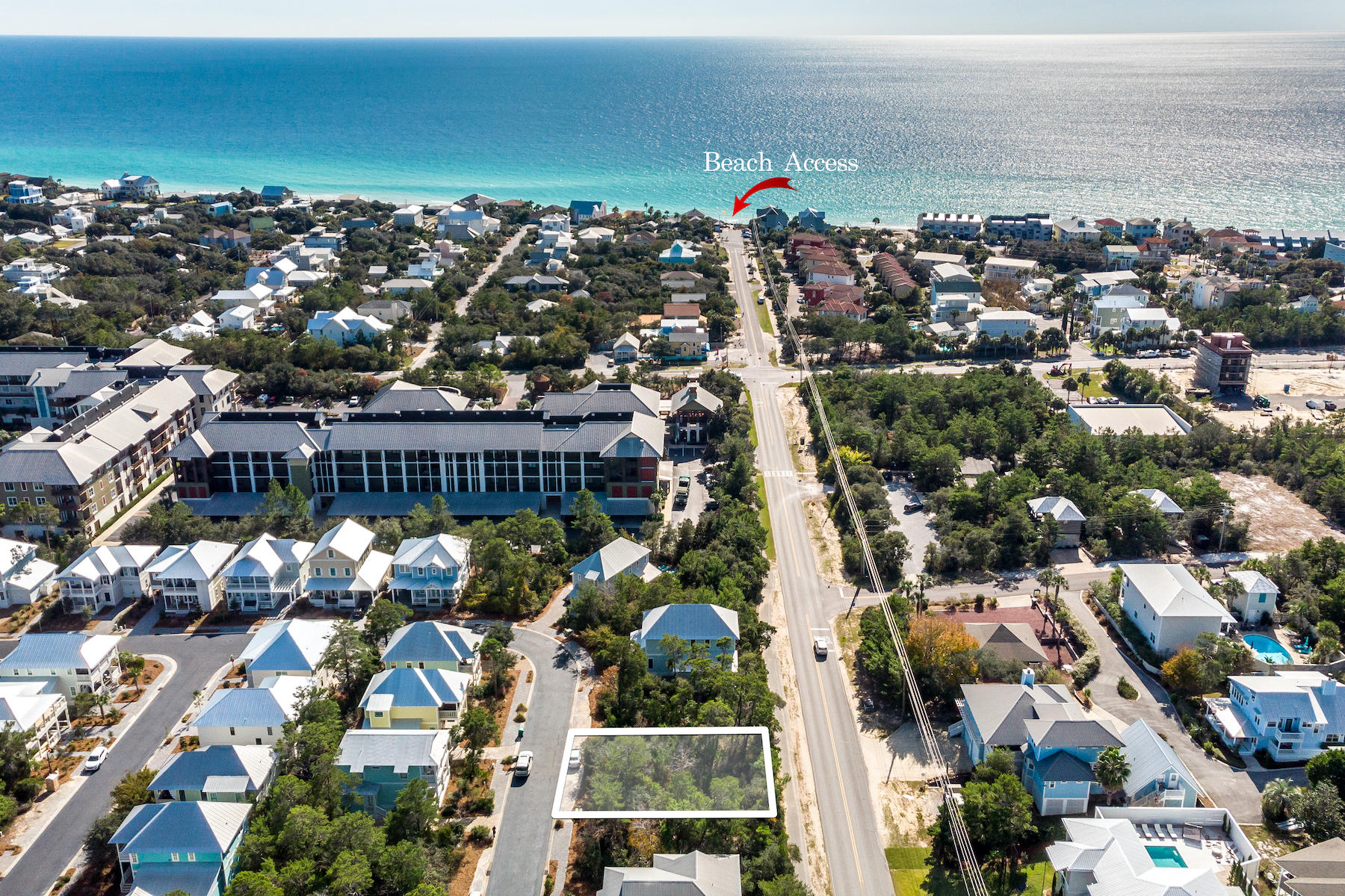 Potential Gulf Views! The quaint and impeccably maintained community of Lakeside At Blue Mountain Beach is home to this vacant land parcel, which may offer potential Gulf views. This lot is within two blocks of the emerald green waters of The Gulf of Mexico, and the regional beach access located in Blue Mountain Beach, at the south end of Co. Highway 83. Additionally, the southwestern location of the lot within the community allows easy access to nearby Redfish Village, as well as quaint dining options offered by the community of Blue Mountain Beach. Lakeside At Blue Mountain Beach is a community full of natural beauty and also features a community pool for your convenience. The residence to be built on this lot could easily serve as a full-time residence, second home or rental property.