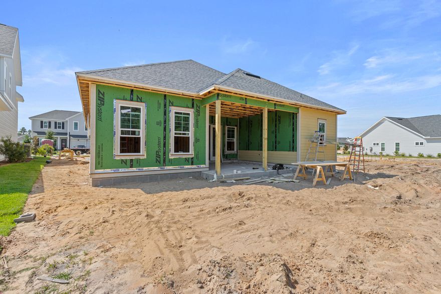 This expanded Brigette plan by Huff Homes is a beautifully designed 4-bedroom, 3.5-bathroom home offering 2,090 square feet of single-story living and estimated to be complete end of Nov-2025.This home seamlessly blends style, comfort, and modern convenience. The open-concept kitchen and living area is thoughtfully appointed with an upgraded Bosch appliance package, including a gas range, vent hood, and microwave drawer. A long kitchen island with additional cabinetry on the back provides ample storage and bar seating, while quartz countertops, luxury vinyl plank flooring, and tiled showers enhance the home's sophisticated aesthetic. Upgraded melamine closet shelving and extra cabinetry in the laundry room offer practical storage solutions throughout. A screened porch with heirloom brick flooring creates the perfect outdoor retreat, while a gas stub just outside the porch makes grilling effortless.

The Watersound Origins community offers an unparalleled lifestyle in South Walton with exceptional amenities, notoriously friendly and welcoming atmosphere, zero short-term rentals, and close proximity to all that 30A and Inlet Beach has to offer. Enjoy the zero-entry pool, playground, sports courts, and fitness center at the Village Commons, play a round of golf or foot golf at the Origins Golf Course, or take a walk along the many miles of walking and biking trails that wind all throughout the neighborhood! The new Watersound Town Center located at the entrance to the community (just a short bike ride away from Longleaf Park!) offers several fantastic dining options (casual and formal), medical services, Starbucks, Publix, a Pavilion that hosts events year round, and more!