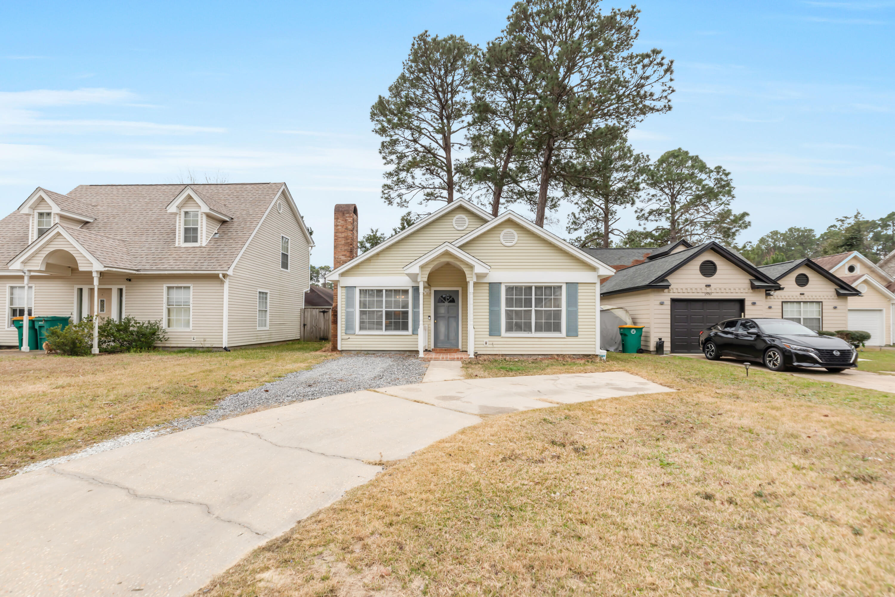 Charming 2-Bedroom Home Near Eglin & Hurlburt - VA Assumption Available!Discover this l 2-bedroom, 2-bathroom home in Fort Walton Beach, offering convenience and comfort. Perfectly situated near Eglin and Hurlburt Field Air Force Bases, top-rated schools, and local hospitals, this home is ideal for military, professionals, or anyone seeking a prime location. The home features an extended driveway, perfect for extra parking, and a flat backyard, providing privacy and space for outdoor enjoyment. Come put your personal touch on this home. Assumable VA loan with a 4.75% rate