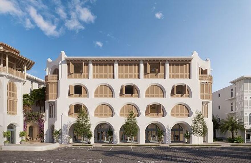 In the heart of our New Urbanist beach town, situated at the northeast end of the Amphitheatre among the restaurants and shops of the growing Town Center, the condominiums at The Dannelly & Varian will offer owners the chance to experience the liveliness and luxury of the Town of Alys Beach. Designed by architect Michael G. Imber of San Antonio, Texas, The Dannelly & Varian will offer 18 total residences including six 3-bedroom and twelve 2-bedroom condominiums.