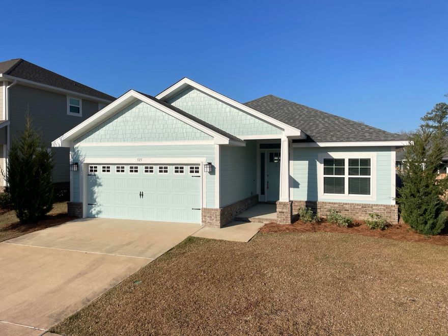 Available NOW!  FANTASTIC 4/2 with lawncare included, located in the heart of Freeport, 12 mins from the dreamy beaches of Walton County! Located in a gated community, with LVP floors, separate dining, cozy breakfast area and a chef's kitchen with granite countertops and a 5-burner gas stove. The master suite boasts a large closet and spa-like bathroom. The covered screened in porch is great for relaxing! Community Pool, Work Out Center, and Nature Walk are just a few amenities in this neighborhood! Washer and Dryer As-IS. Pets may be considered with owner approval and a $400 non-refundable Pet Fee. No smoking or vaping in the home. Applications are done online at www.RentGoodLife.com