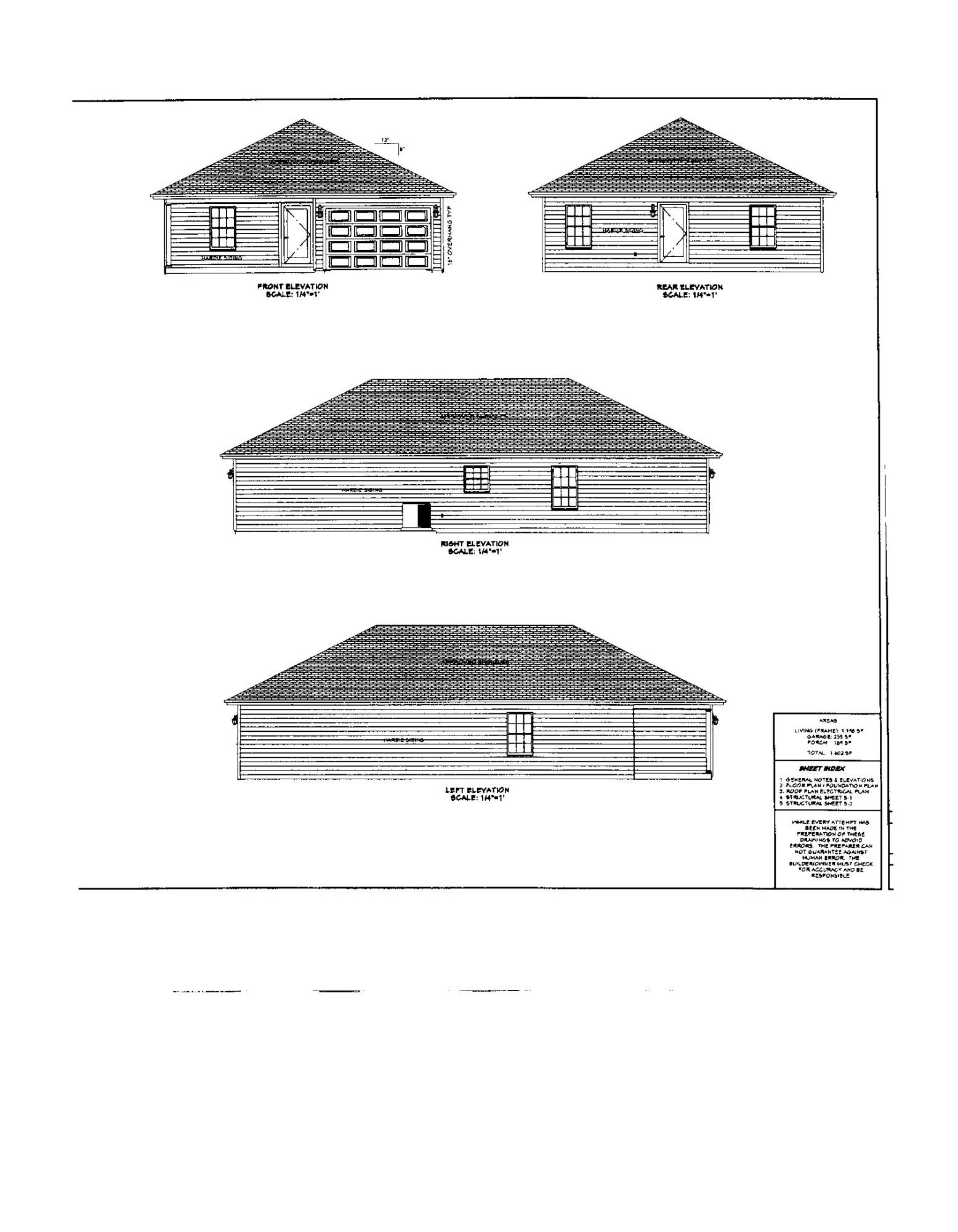 HOME INV CO OF MILLIGAN LOTS 14 THRU 16 BLK H - Residential Lease