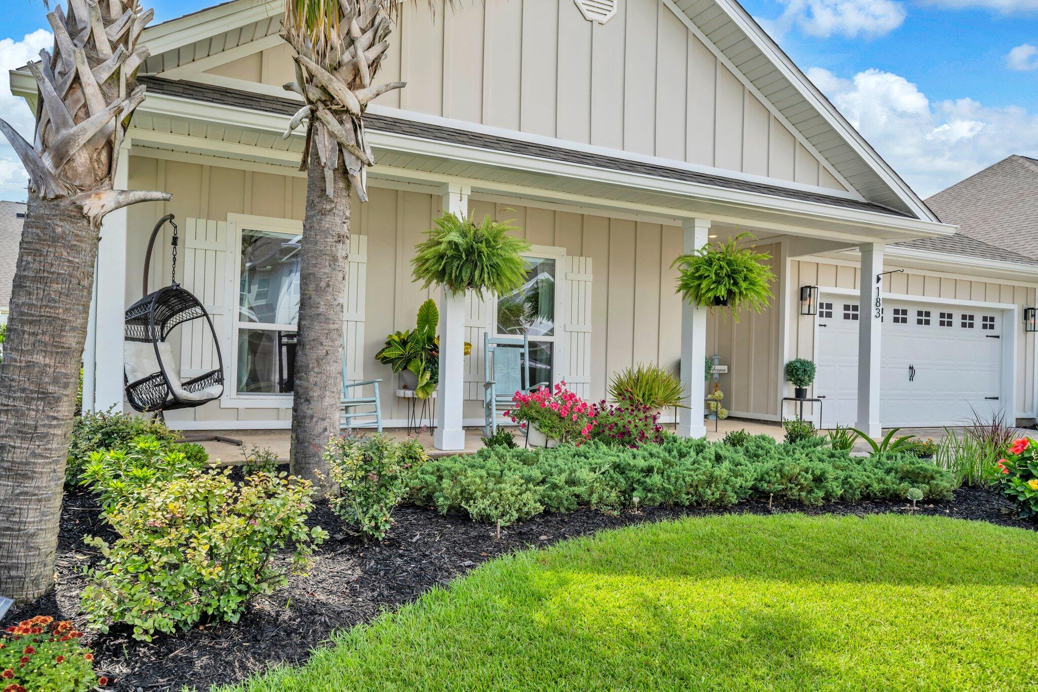 Experience coastal living at its finest in this beautifully maintained 4-bedroom, 2.5-bath home, located in the exclusive gated community of Lakeview-just a quick 2-minute ride to the beach by bike or golf cart. **Seller offering $5000 to buyer for closing costs with acceptable offer.**Step inside to a bright, open layout perfect for gatherings and everyday comfort. The custom paver patio in the fenced-in backyard invites you to unwind or entertain outdoors, while the front yard's lush landscaping and vibrant flowers create standout curb appeal.Enjoy access to a sparkling community pool and embrace the convenience of being moments from the shore. Don't miss your chance to own this inviting Lakeview retreat-schedule your private tour today!