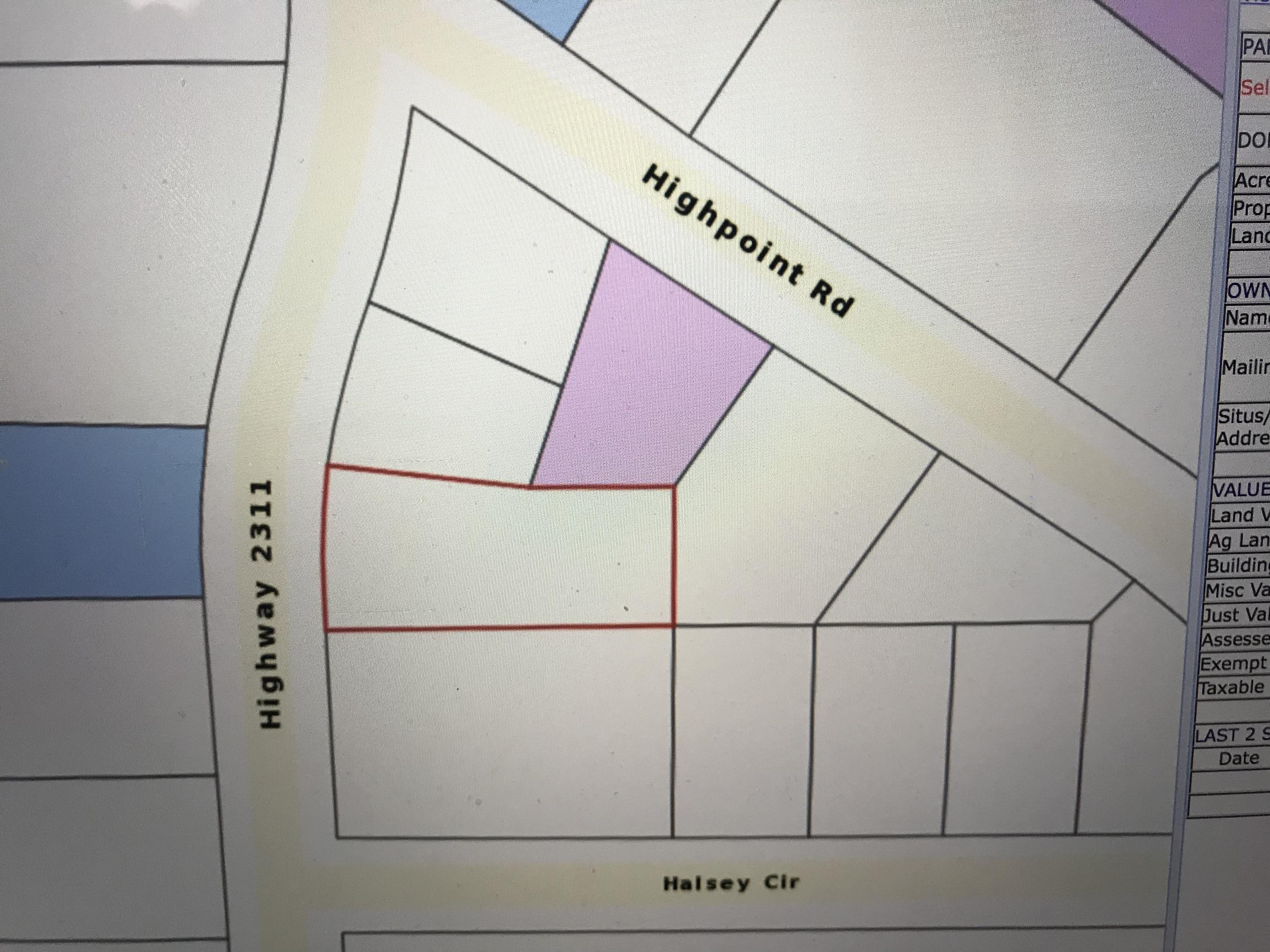 HIGH POINT 1ST ADDN - Land