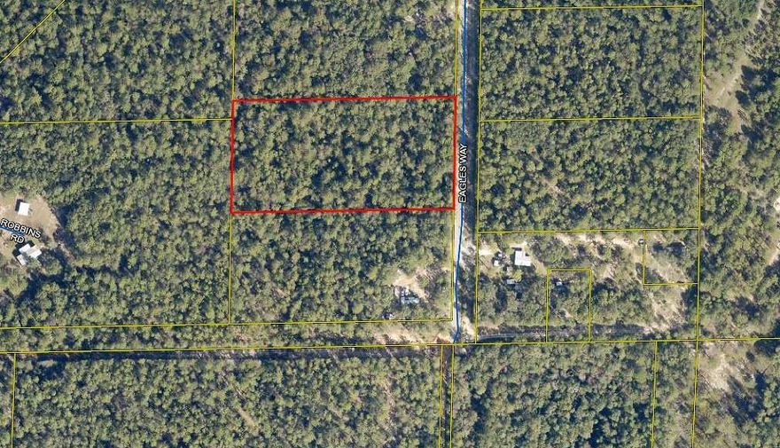 Wooded lot just off of Crowder Chapel Road on Eagles Way.  Small branch  towards the back of the property.    Buyer(s) are responsible to personally verify all details for property and dimensions. Any information contained in this listing is believed to be accurate but is not guaranteed.
