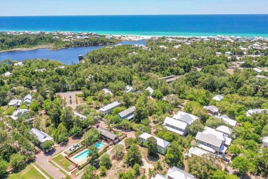 This beautiful home site in Blue Mountain Beach is located across from the community resort style pool and just steps to the park and lake areas on Pontchartrain S. The lot dimensions are 40' X 115' which offers builders a wide range of interior layouts and outdoor living spaces. Forest Lakes is a nature community with homes and lots situated around a stocked lake, resort style pool, outdoor pavilions, dog park, nature trails, playground, bridges, fishing docks, and wooded preserve. The nearest beach access at Gulfview Heights is within walking distance, bike or golf cart ride. The neighborhood is surrounded by Point Washington State Park providing peaceful nature trails for walks and recreation. And the town center at Gulf Place offers a great mix of local shops & restaurants including,