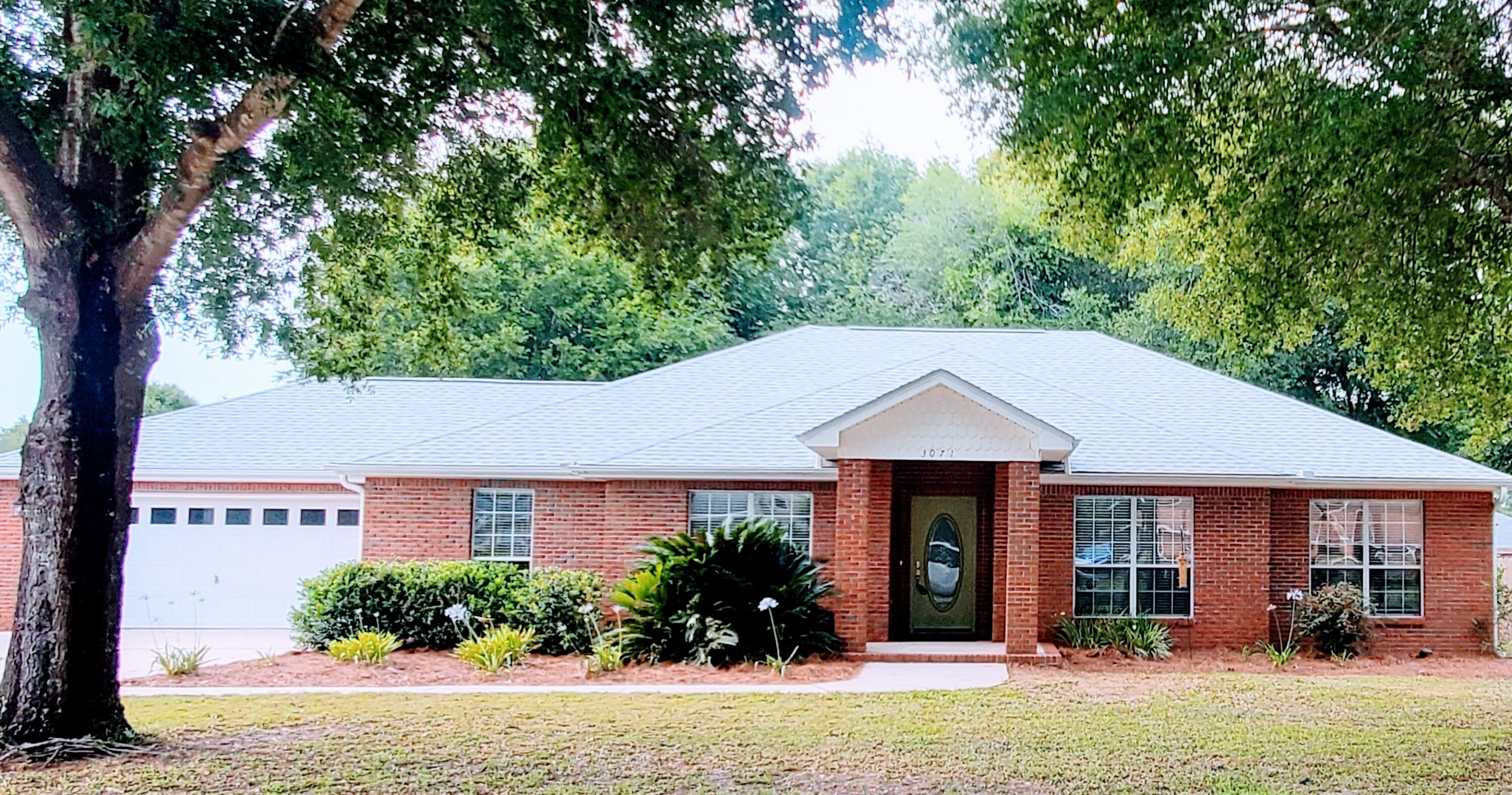 Welcome to this beautiful 4 Bedroom 2 Bath home! New Roof 2022!  New Carpet! The Dining Room has Trayed Ceilings, Living Room is complete with a corner Gas Burning Fireplace. Tile Floors are present in the Kitchen, Bath and Florida Room. Carpet in the bedrooms and Laminate throughout the rest of the home.  Master Bath has a Garden Tub and a Separate Shower, also a Walk-in Closet. The tiled Florida Room is such a nice place to relax.  The backyard is complete with RV pad and an open separate patio shaded by mature trees.  This great home won't last, schedule a showing today!!