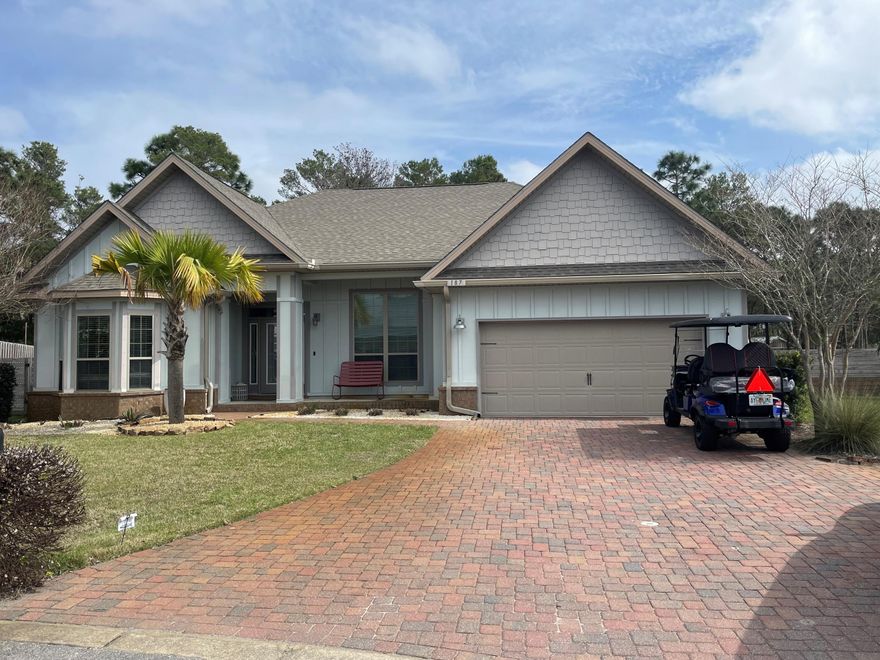 Fully furnished and well stocked, this home is ready to host all snowbirds over between 12/1/25- 2/28/26. Includes 6 seat golf cart and bikes with all the beach essentials, full furnished and stocked, just bring your suitcase.This home rests on one of the neighborhood's most prime lots, offering lots of privacy and backing up to the state forest while just a short walk on the trail to 30A. The wonderful interior of this house offers 4 bedrooms plus a large office/bonus and large fenced yard featuring back deck backs up to the state park for wonderful privacy and natural adventure.Rental rate does not include taxes or cleaning fee.Reviews of this home can be found here:https://www.santarosabeachvacationrental.com/easy-breezy-orp5b57906x#revie