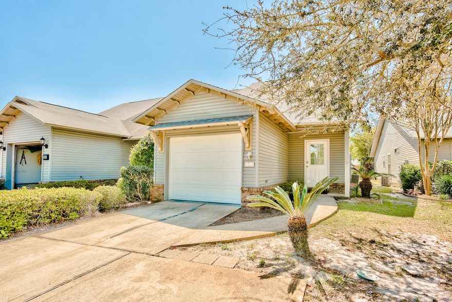 Incredible location - South of Highway 98 and a short walk to 30A! This newly updated 2 Bedroom + Loft townhome with garage is at the end of a quiet cul-de-sac, close to the community pool and is just a couple of doors down from the Greenway Trail, which will lead you on a short walk to 30A. The property has recently been renovated with new kitchen appliances, interior paint, flooring, light fixtures & bathroom hardware. Escada is a beautifully designed community centrally located in Santa Rosa Beach with many amenities and is a short drive to both Sandestin & Seaside.