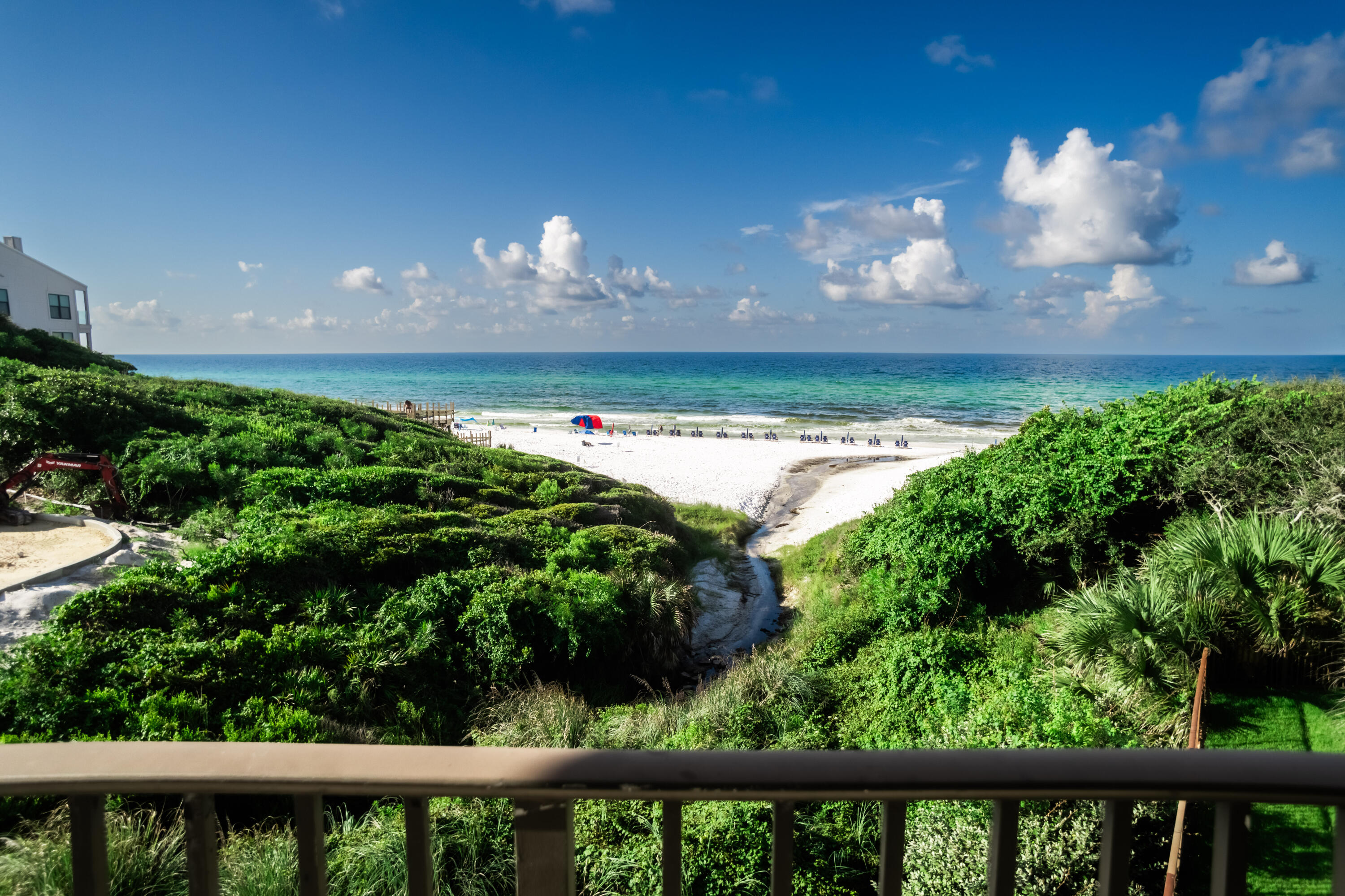 Legacy #201 in Seagrove Beach is gulf front, luxury, coastal living at its best! This beautiful second floor corner condo is perfectly positioned in the gated complex of Legacy. Featuring 4 bedrooms/3 baths and approximately 2290 square feet, this condo offers an open floor plan, spacious rooms, and a large balcony accessible from both the main living and master bedroom. The open concept living offers sweeping gulf views that are magnificent. This bright and updated condo enjoys a flood of natural light, and offers charming updates throughout. In addition to the master suite, this unit has 3 additional guest bedrooms with ample space and storage. This unit is being sold fully furnished and is rental ready. Residents of Legacy enjoy a large gulf front pool, while also delighting in private, deeded beach access. Located just minutes from the vibrant shopping, dining, and entertainment of not only Seagrove, but also Seaside and WaterColor, this location is a favorite! You are a short bike ride or stroll from so many amazing 30A spots. This condo truly offers a perfect blend of coastal luxury and unparalleled convenience. Enjoy all that 30A offers at Legacy 201!
