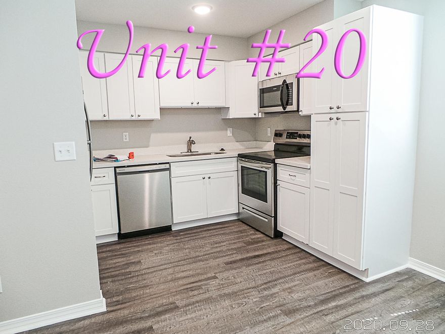 Move in Special! 1/2 off First Months rent! Available NOW! Newly rebuilt 2bd/ 1 bath apartments in the heart of Panama City, close to Tyndall AFB, shopping, and beaches The kitchen has plenty of cabinet space, white shaker cabinets, and stainless steel appliances. Bathroom has subway tile shower/tub combo. Unit boasts farmhouse vinyl plank flooring throughout and brand new carpet in the 2 bedrooms. Full size Washer and dryer hookups in the unit. Garbage and lawn included. No smoking in the unit. Pets may be considered on a case by case basis.