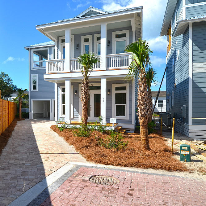 Motivated Seller-Bring an Offer. Amazing Gulf Views! Rental Projections are GREAT! This home was built by Award winning Chi-Mar Construction and features beautiful reclaimed heart pine wood floors, custom cabinetry, stainless appliances and custom trim package. The third floor features a master bed & bath with additional washer dryer hook up and a large entertainment area with outdoor kitchen and half bath. Two Rinnai Hot Water Heaters. This home overlooks Alys Beach and is just a short walk to the amazing 12,000sqft pool. Rental projections are 75k per year(document attached). A rare find in Seacrest Beach this home has a two car garage and oversized driveway for private parking. This neighborhood is situated between the charming communities of Rosemary Beach and Alys Beach.