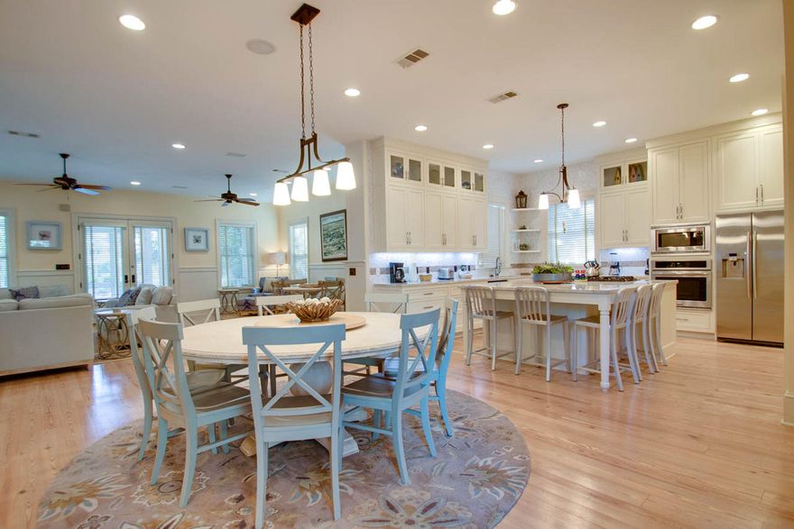 A 2-minute walk to the beach... the Watercolor Beach Club, town center, shops and restaurants. This coveted location on Crimson park is the perfect location for families on quiet Sunset Ridge Lane. The house has been upgraded and includes a commercial grade kitchen and open floor plan, with a first floor master, 3 additional bedrooms on the second floor, with a mother in laws design with lockout. Priced far below market value this is an ideal investment or renovation project and is priced to sell quickly.
