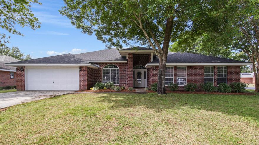 This home features, giant open living rm, dining room, eat in kitchen, extra large kitchen plus a very large panty. Quartz countertops, 2 kitchen islands.  Vinyl wood plank flooring in common area, porcelain tile in bedrooms .  Master bath has tub and separate shower. Washer and dryer included. 4 good size bedrooms and 3 full baths. A 10 X 14 screened porch on the back plus a glassed in 10 X 40 sunroom with a  separate ac unit. Mature trees sitting on a corner lot. 2 car garage, fenced in back yard. Quiet subdivision, a community pool. Pet, 20 lbs or less acceptable.