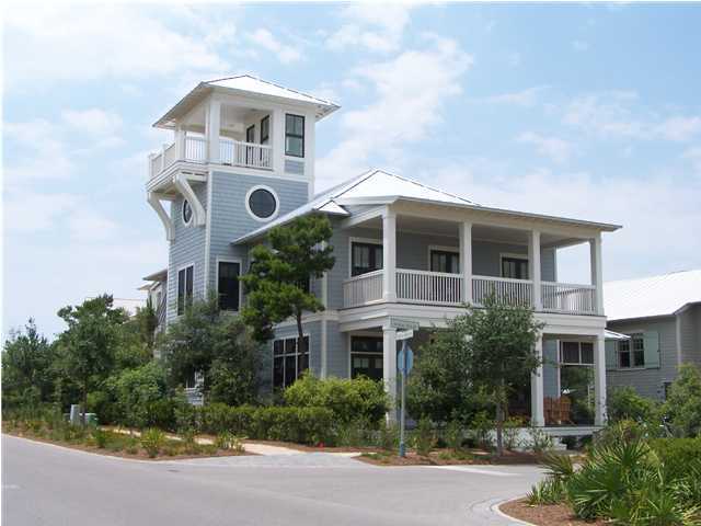 A remarkable, unique home situated on one of the most extraordinary lots in WaterColor makes for an ideal location offering stunning views of Western Lake & the Gulf. The home is oriented to maximize its serene, private setting, yet is extremely close to all amenities in WaterColor and its only seconds from Seaside. What makes this home very special: custom-designed furniture throughout the home, beautiful, rich-toned hard wood floors, a gourmet kitchen designed for entertaining, custom audio and lighting systems, two Bosch washer and dryers (one for each floor), one of the few homes in WaterColor with an outdoor entertaining area including a swimming pool and it sleeps 12 people. A serene dock and sitting area on Western Lake are just a few yards from the home. Please schedule an