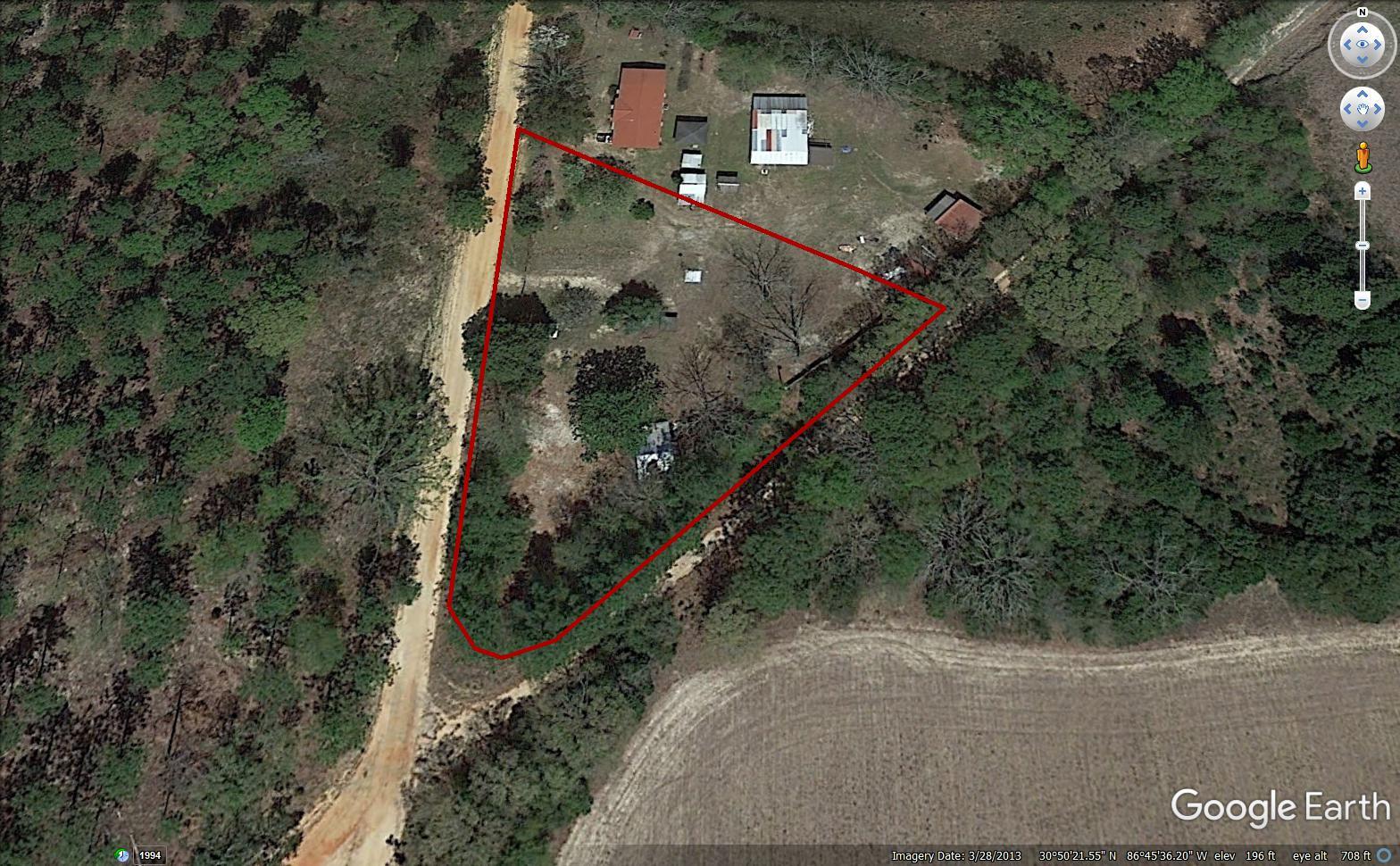 Beautiful pice of property, great for a home. Has power