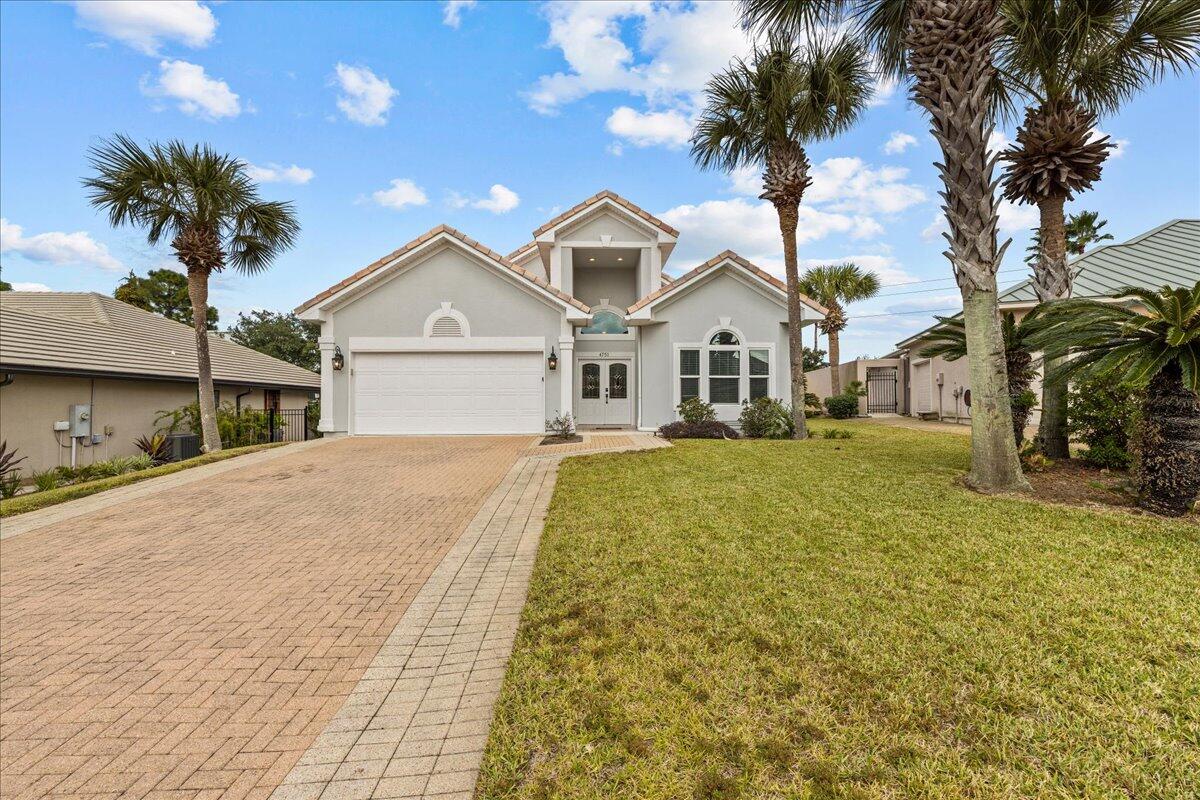 Welcome to this beautiful 4 bedroom, 2 bathroom home in desirable Destiny East! Enjoy the countless amenities this neighborhood has to offer including a pool, spa, clubhouse, tennis courts, movie theater, playground, pickleball court, and more!Relax in front of the gas fireplace in the comfortable living room. The kitchen of this home offers a spacious breakfast bar and dining room for plenty of seating. Directly off of the breakfast nook is the primary bedroom with plenty of natural light and walk-in closet. Enjoy the covered back patio overlooking a huge backyard.