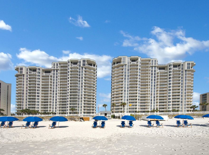Stunning 4 Bedroom Gulf Front Condominium in the much sought after community of Silver Beach Towers East.   Opportunities like this do not come available often and this one is a one owner, never before rented masterpiece.  Tastefully Decorated with upscale furnishings and window coverings make this home or home away from home an unforgettable and amazing way to relax and unwind. whether you choose to sit on the gulf front terrace and enjoy the sugar white sand beaches and emerald green water or you choose to sit in the beach facing greatroom you'll come away refreshed and relaxed.  you will enjoy entertaining your friends and family in this amazing gulf front condominium that includes  a chefs kitchen, breakfast bar, gulf facing master bedroom , garden tub and separate shower, double vanities, 3 guest rooms, 2 guest baths, full laundry, owners storage and so much more.  Silver Beach is know for its covered and deeded owners parking high speed climate controlled elevators, enclosed and air conditioned elevator lobbies and hallways, beautiful entry/lobby area, gulf side swimming pools, hot tubs, easy beach walkover with showers and so so much more.  opportunities like this do not come along often; take advantage of this opportunity to make your Destin dreams a reality. whether this is your home, home away from home or an investment property you will not find any nicer; all while making memories that will last a lifetime and beyond.  
