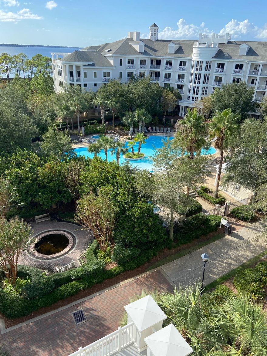 This renovated studio is located on the 6th floor of the Grand Sandestin. The fitness center is located off the lobby and the pool just off the Grand Sandestin back porch. Parking is available in the garage under the Grand Sandestin at a first come basis. The  resort spans over 2,000 acres is comprised of over 70 unique neighborhoods of condominiums, villas, town homes, and estates. The resort features miles of sandy white beaches and pristine bay front, four championship golf courses, a world-class tennis center with 15 courts, 4 resort swimming pools (and 15 private neighborhood pools), a 123-slip marina, a fully equipped and professionally staffed fitness center and spa, meeting spaces and The Village of Baytowne Wharf,