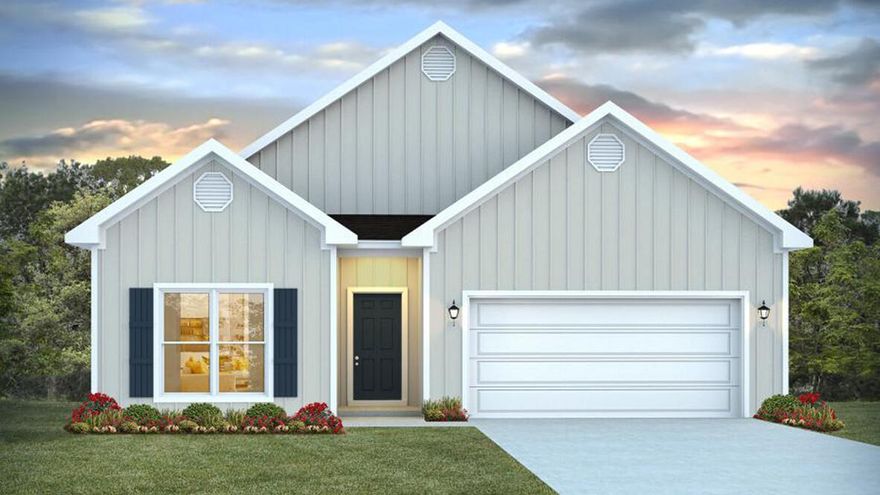 Welcome to Firefly located in Hammock Bay! The Bristol is a beautiful 3 bed, 2 bath floorplan that has elegant 9' ceilings, EVP flooring throughout the common areas and frieze carpet in all bedrooms. The interiors doors feature brushed nickel hardware and there is gorgeous granite countertops in the kitchen and bathrooms. The home also features Whirlpool stainless steel appliances which include a free-standing smooth top stove, microwave, and dishwasher. Hammock Bay is located on the Choctawhatchee Bay, and a short drive to the white-sand beaches and emerald waters of the Gulf of Mexico along Scenic Highway 30-A. 
This home comes standard with a Smart Home Technology package which includes a KwikSet keyless entry, Skybell doorbell, automated front porch lighting, an Echo Dot device, and Quolsys touch panel which can be integrated to control your lighting, thermostat, front door and so much more. 

This home is being constructed with the Zip Sheathing system, providing greater protection than a traditional housewrap from damages due to wind, rain, and extreme weather. A builder 10-year structural warranty is also included.

Pictures may be of similar, but not necessarily of subject property, including exterior and interior colors.
