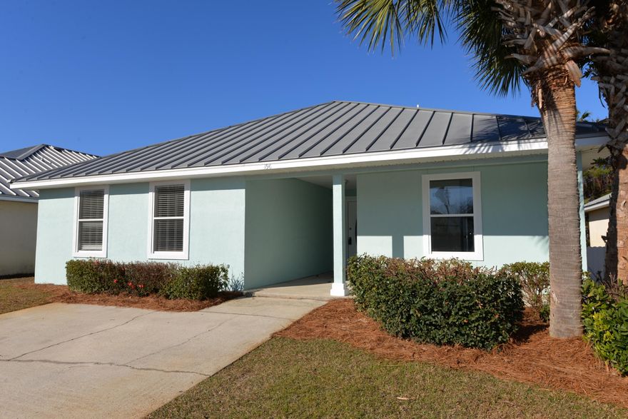 **PROJECTED RENTAL INCOME OF UP TO $49,760 - 5 BEDROOMS & SLEEPS 16!!** FRESH & CHIC - This 5 bedroom, 3 bath beach cottage has had a ''TOTAL MAKEOVER''. NEW KITCHEN with GRANITE & STAINLESS appliances, UPGRADED CABINETS, NEW BATHS with GRANITE, new paint, WOOD-LOOK PLANK TILE floors throughout living areas, NEW CARPET in bedrooms, light fixtures, & the list goes on. What a great find for you to live in permanently or rent out. Located in the gated community of Maravilla just a short walk from the beach with a private neighborhood beach access. You can enjoy the beach lifestyle while taking advantage of the Maravilla community amenities which include two pools (one heated seasonably), hot tub, tennis courts, basketball court, shuffleboard, fitness room, clubhouse with kitchen, & 500