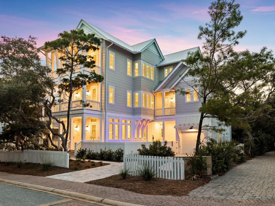 Don't miss this rare chance to own a brand-new coastal retreat in the esteemed beachfront enclave of Old Florida Beach. Completed in April 2024, this five-bedroom, six-bathroom masterpiece boasts gulf views and luxurious amenities, offering the epitome of coastal living. Nestled within a gated community, this residence affords unparalleled privacy and exclusivity, with three private beach walkovers and a community dock on Draper Lake just moments away. Enjoy the best of beach living with your own private pool and outdoor kitchen, perfect for entertaining or unwinding in style. Plus, the heated community pool is conveniently located nearby for added relaxation. Whether you're seeking a primary residence, a second home, or an investment property, this home offers endless possibilities. Each Each of the five bedrooms features its own bath, providing comfort and convenience for all guests. With central living areas on each floor, including spacious gathering spaces and breathtaking views, every corner of this home exudes luxury and comfort. Finished with high-end touches throughout, this home boasts all-new, neutral finishes, allowing the new owner to personalize the space with their own colors and d??cor. Sold unfurnished, this blank canvas awaits your personal touch to transform it into your dream coastal haven. Experience seaside serenity and unparalleled luxury in the coveted community of Old Florida Beach.