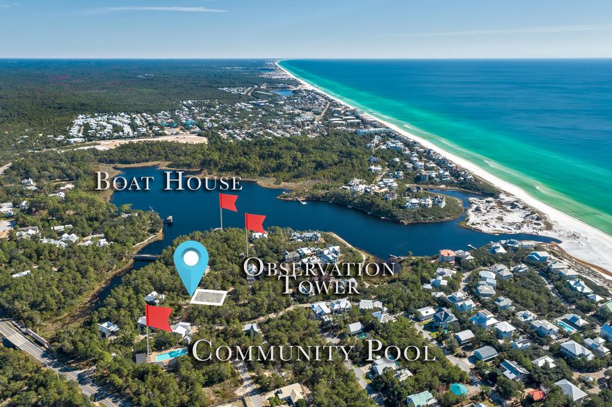 Create your dream gulf side sanctuary from this beautiful homesite adjacent to a community park in the gated community of Draper Lake Coastal Village located south of Scenic Highway 30A in Blue Mountain Beach. Included with purchase are recent surveys along with complete plans for a 4BR/4.5BA home with 3,100 square feet of living space drawn by Chris Stoyles of Archiscapes. Features of the design plan include dual master suites, a European spa bathroom, a den with built-in bunks, a game room, and a two-car garage. Residents of the luxury community of Draper Lake enjoy access to exceptional amenities such as community docks, multiple pools, two boathouses with kayak storage, nature trails, an observation tower, and private parking at a nearby beach access. **Under contract but accepting bac Blue Mountain Beach is a quaint beach community with popular locally owned restaurants, shops, an organic grocery store, and more in a central location near Grayton Beach, Seaside, and Gulf Place. **Under contract but accepting backup offers**