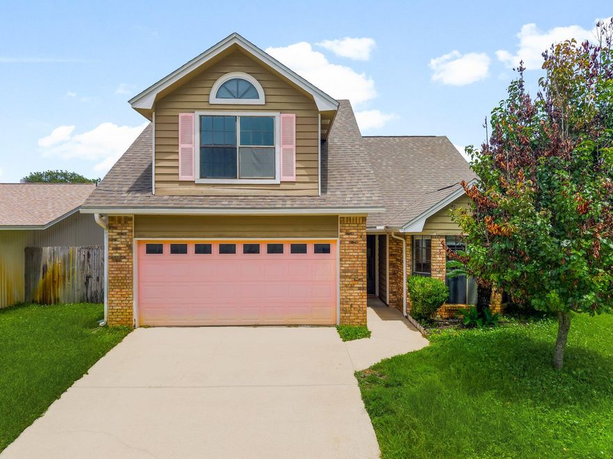 VA Assumable loan at 3% with an approximate balance of $221,500. It's a great option to get a great rate! Situated right outside of Hurlburt, 206 Woodland Park Dr is the kind of commute you dream about--quick, easy, and over before your playlist ends. This charming 3-bedroom, 2-bath home is a perfect, tucked in a tranquil neighborhood with updates where it counts.Step inside to a main level bathed in natural light, with zero carpet underfoot--just clean, low-maintenance flooring throughout. The kitchen is a standout with granite countertops and plenty of prep space for home chefs and takeout connoisseurs alike. The primary suite is conveniently located on the first floor. Upstairs, you'll find two additional bedroomsideal for guests, office space, or whatever stage of life you're in. Outside, the fully fenced backyard is ready for pets, playtime, or a future fire pit. And the roof? Brand new in 2023because surprises should come in gift boxes, not home inspections.

If you're ready for short commutes and easy living, this one's calling your name.