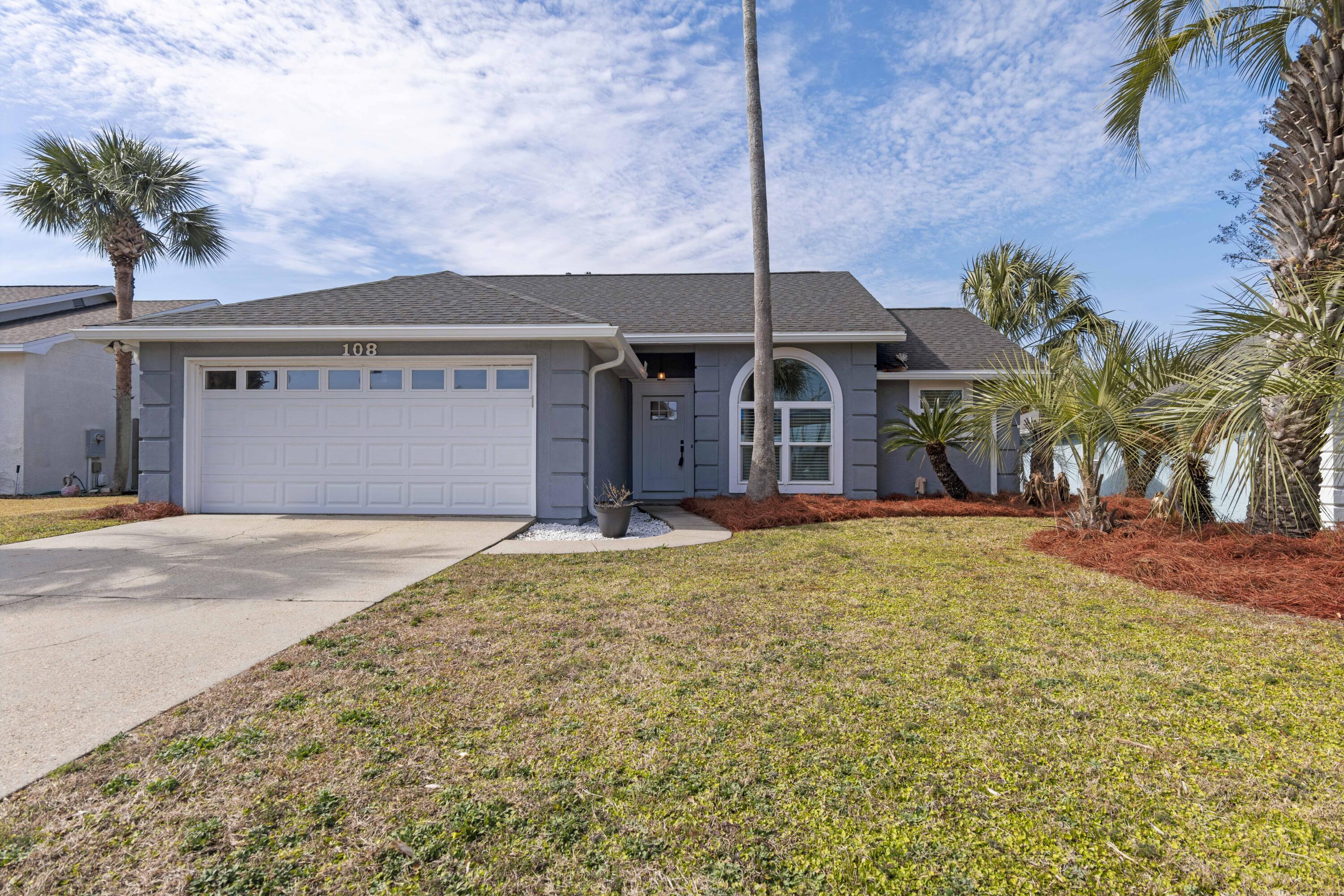 Welcome to your perfect beach retreat! This spacious 3 bedroom, 2 bathroom home is ideally located in the heart of Panama City Beach. Just minutes to Pier Park for shopping, dining and entertainment!  A short golf cart ride to the stunning Gulf coastline. Enjoy the ultimate beach lifestyle with five deeded beach accesses for exclusive use.  This home is upgraded to perfection including new hurricane proof windows, waterproof laminate flooring throughout and AC unit just 3 years old. With no HOA, you have the freedom to enjoy your space your way. Relax and unwind in your beautiful screened in back porch, overlooking the spacious, nicely sized backyard surrounded by a privacy fence. Come see this gem for yourself and start living the beach life today!