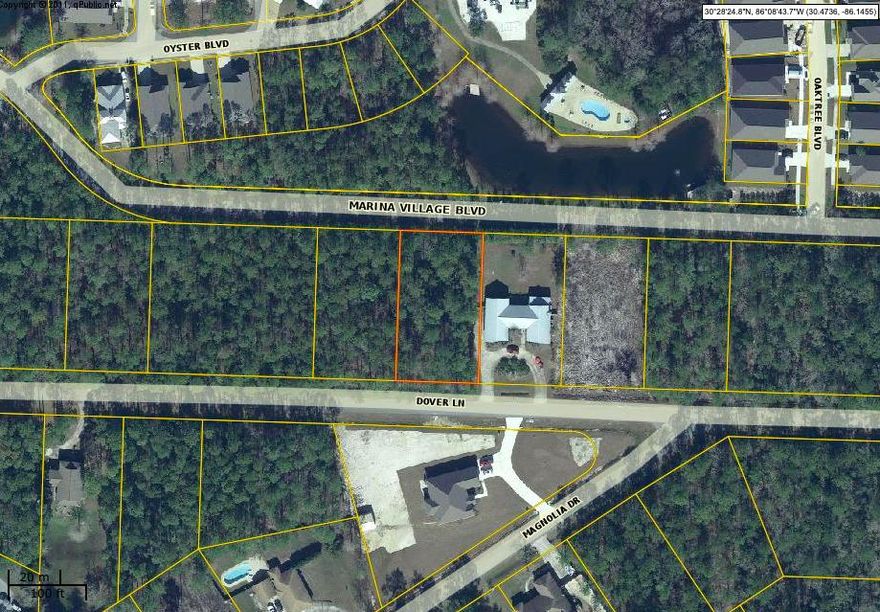 1/2 acre lot in the beautiful wooded subdivision of LaGrange Shores, close to A+ rated schools. LaGrange Shores has easy access to Four Mile Creek Boat Ramp on County Road 83. Home is located very close to Sports Complex at Hammock Bay without having to pay any HOA fees!