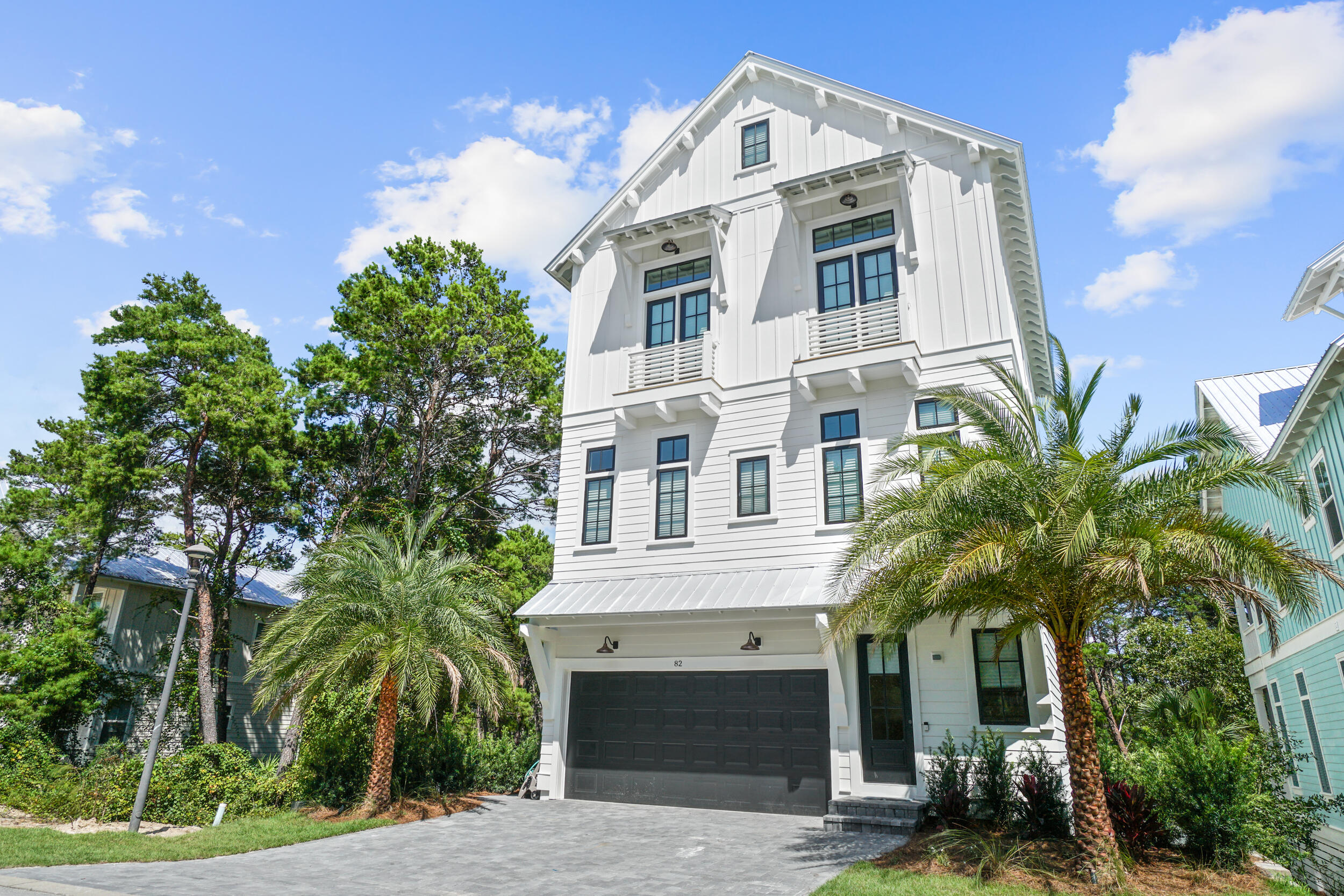 Welcome to the Beautiful community of Grande Pointe located in Inlet Beach. This home offers over 3900ft.A. of living space.This turn-key home, complete with a full sized infrared sauna and hot tub offers $150k in rental projections. This six bedroom, four bathroom home was designed for entertainment. Fusing coastal and contemporary styles, this masterfully designed and thoughtfully outfitted residence offers an elevator, 12ft. ceilings, impact rated glass panel walls, stunning floors, open concept living and unique touches throughout. Looking across the oversized center island to Camp Helen state park, the epicurean in your life will appreciate the oversized range and refrigerator, large pantry and impressive quartz countertops atop custom cabinetry.