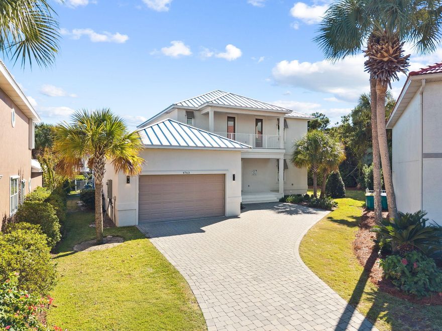 Step into modern coastal luxury at this newly completed 6-bedroom, 6.5-bath masterpiece in the gated community of Destiny East. Crafted with designer finishes throughout, this 4,031-sq-ft home pairs refined style with effortless livability--white shaker cabinetry, custom quartz surfaces, shiplap accents, and sleek architectural lines create a bright, inviting interior from the moment you enter.The open-concept living space flows seamlessly outdoors to a private backyard oasis featuring a resort-style pool, jacuzzi, and lush tropical landscaping. Each bedroom offers an en-suite bath, providing comfort for large families or rental guests. A two-car garage, spacious laundry area, and thoughtful storage throughout make this home as functional as it is beautiful. Located on a quiet street within one of Destin's most sought-after gated communities, owners enjoy premium amenities including two community pools, hot tub, tennis and pickleball courts, fitness center, playground, putting green, walking trails, and a private movie theater. Public beach access with food, restrooms, and sugar-white sand is just minutes away.
Whether you're seeking a full-time residence, second home, or top-tier investment property, this Destiny East stunner delivers exceptional luxury and strong rental potential in a prime location.