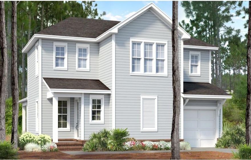 Entered for Comp Purposes only. Introducing Longleaf Park the newest neighborhood within the Watersound Origins community. The 2 story Christopher Plan has 3 bedrooms and 2.5 baths with a 1 car garage. This open floor plan includes 10' ceilings throughout, quartz kitchen and bathroom countertops stainless gas appliances, wood cabinetry with soft-close features, Luxury vinyl flooring.  The Watersound Origins community is a wonderful neighborhood full of amenities including the Village Commons pool & fitness center, miles of nature trails, dock access to Lake Powell.