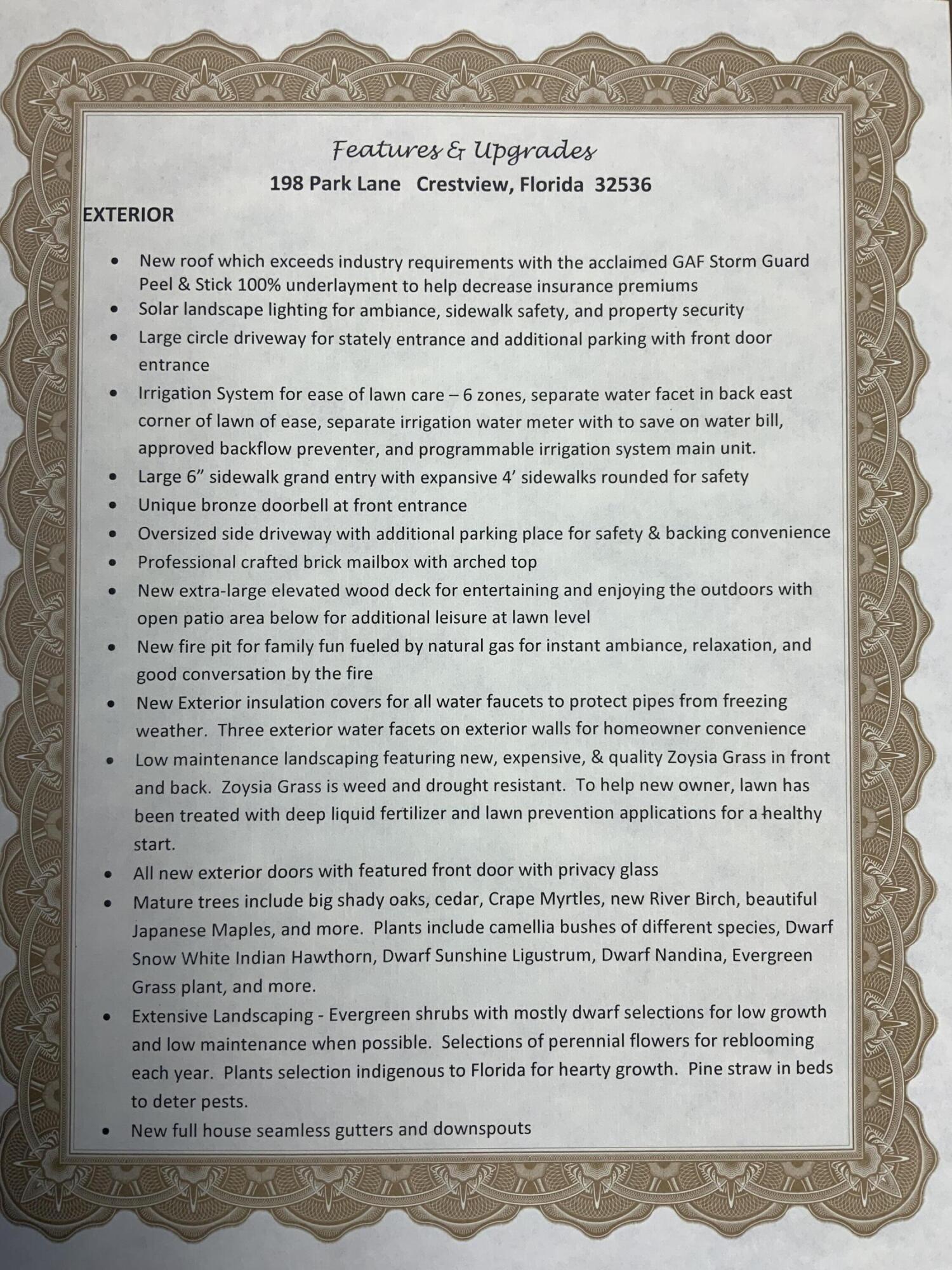 QUIET OAKS S/D - Residential